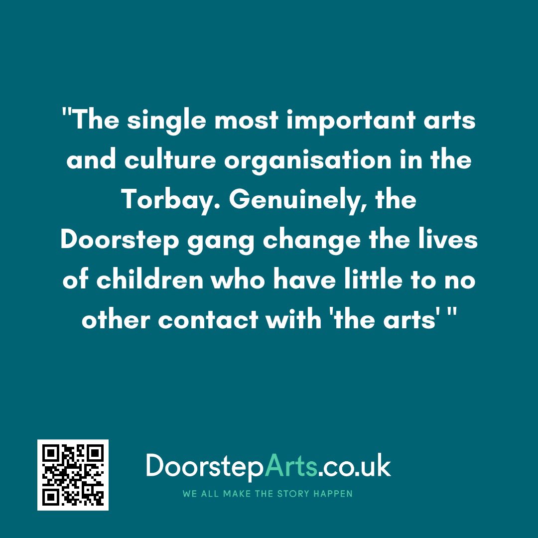 amymellows's tweet photo. @Doorstep_Arts 👏✨ #SupportArtsSouthWest https://t.co/ejn8GqmHqU
