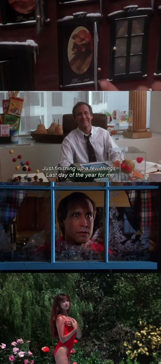 Dec 21st 1989 - Clark's last day at work before his #ChristmasVacation