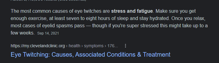 yuniskymndz's tweet photo. my left eye has been uncontrollably twitching for a month now, and akala ko nothing serious. then i searched it up and.... https://t.co/dtOdV9bm50