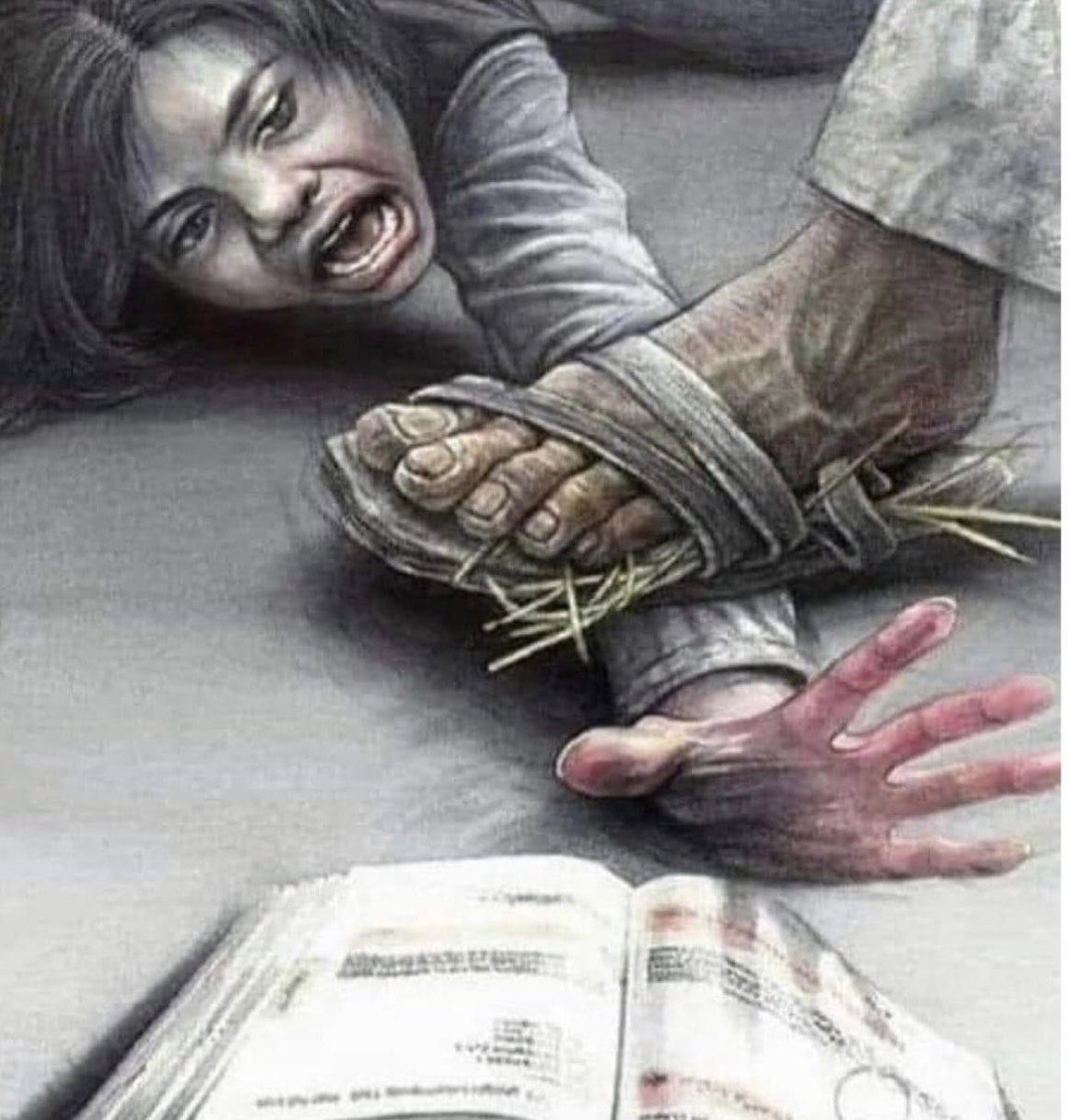 We are the only nation in the world that cried for education.!🇦🇫🖤
#LetAfghanistanGirlsLearn 
#Afghanistan 
#WomenRights 
#Girls
#education