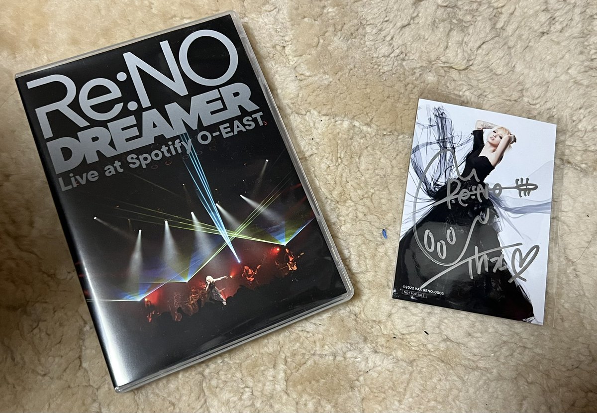 keeponrokin's tweet photo. Re:NO  “Dreamer” Live at Spotify O-EAST (DVD＋CD) Trailer https://t.co/VhICxAzrxD @YouTubeより
到着☺️
#Re:NO
#Deamer
夏の想い出！ https://t.co/7Kqu0IBXFr
