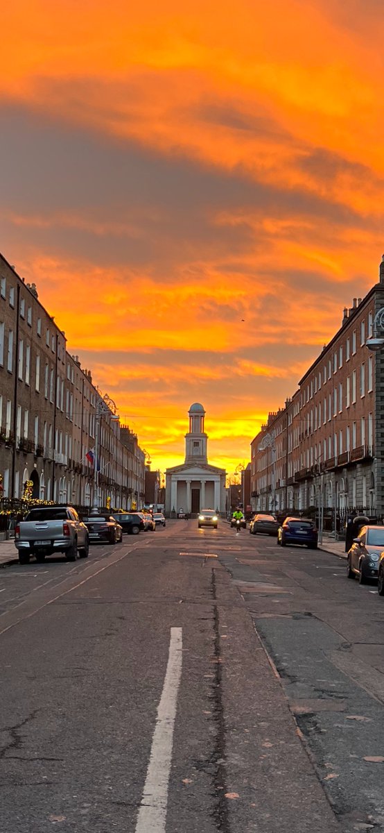 As the sun rises on the way into the office on the Winter Solstice on our penultimate workday of 2022, we'd like to wish all our staff &amp; their families, our clients &amp; collaborators a Merry Christmas &amp; a peaceful New Year. Nollaig Shona Daoibh!