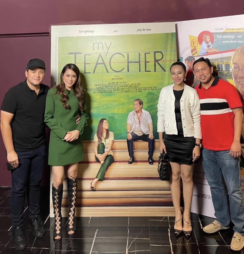 bingbongbarack's tweet photo. suportahan po naten ang Pelikulang Pilipino lalo na itong MY TEACHER of the power couple - Toni Gonzaga and Paul Soriano. ✌️✌️✌️✌️✌️ https://t.co/dpwLRZeIzu