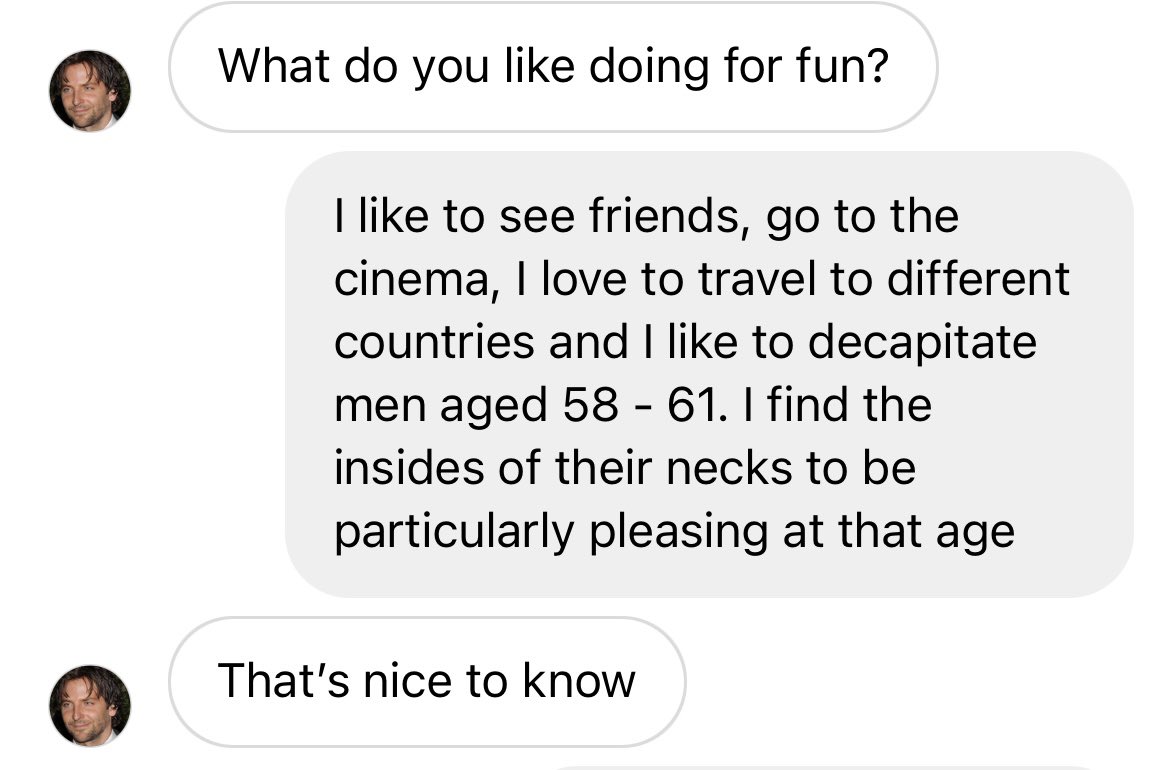 That’s it! I’m sick of heartache and I’m moving on!

And who better to start again with than the absolutely 100% REAL Bradley Cooper

I can feel the blood start to course through my broken heart and heal the cracks caused by weeks of pain

At last. Real love. Real, pure love.

❤️