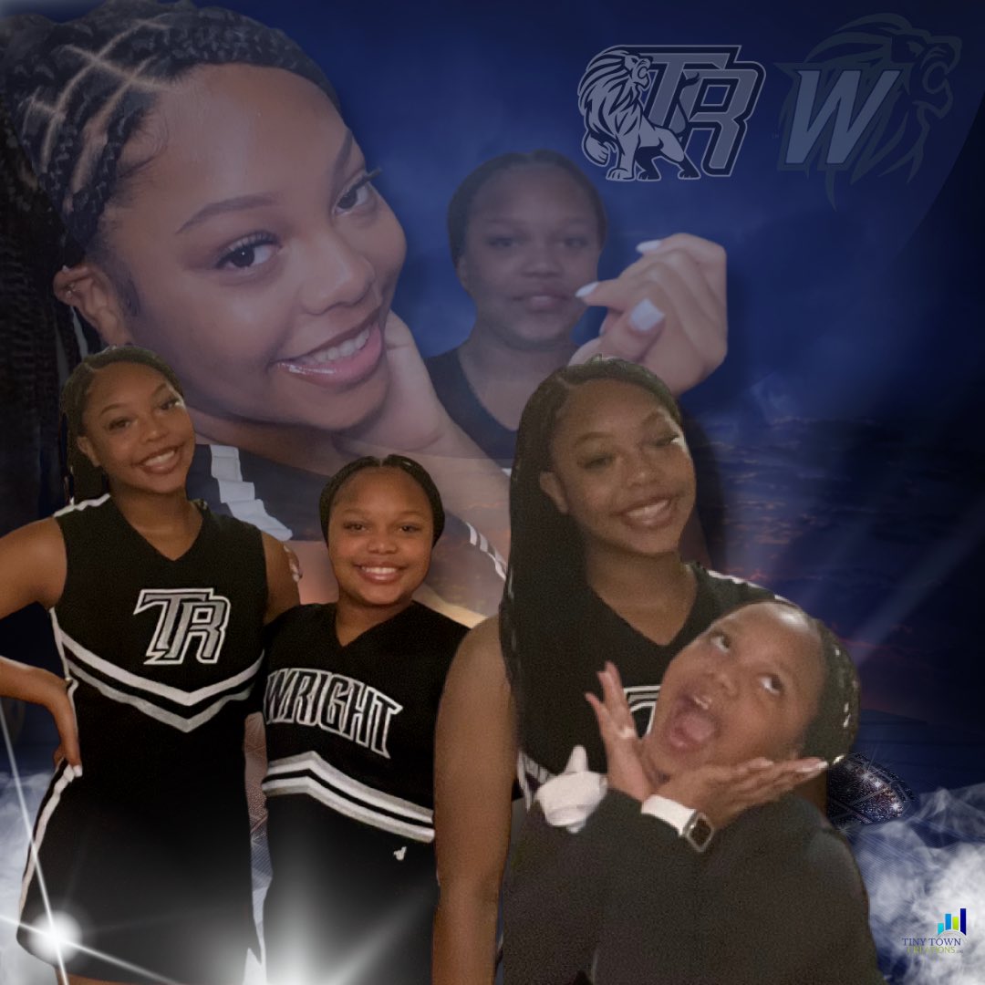 TwintT_2's tweet photo. I cheer along with Wright and Randle!!  2 of my 3 heartbeats 💛💛💛. #TeamKHK @TRHS_ABC @RandleHS @WrightJHLions @haileyyxreneee  

The sky is not the limit, it’s the beginning. https://t.co/9qd0HyiPSO