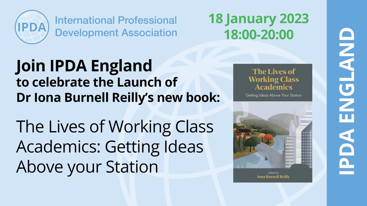 ipda_prof_learn's tweet photo. Join @EnglandIpda next month with @IonaBurnell to celebrate the launch of this new book. Find full details and sign up here - https://t.co/2BNyfb25gA https://t.co/HqdfuFuya6