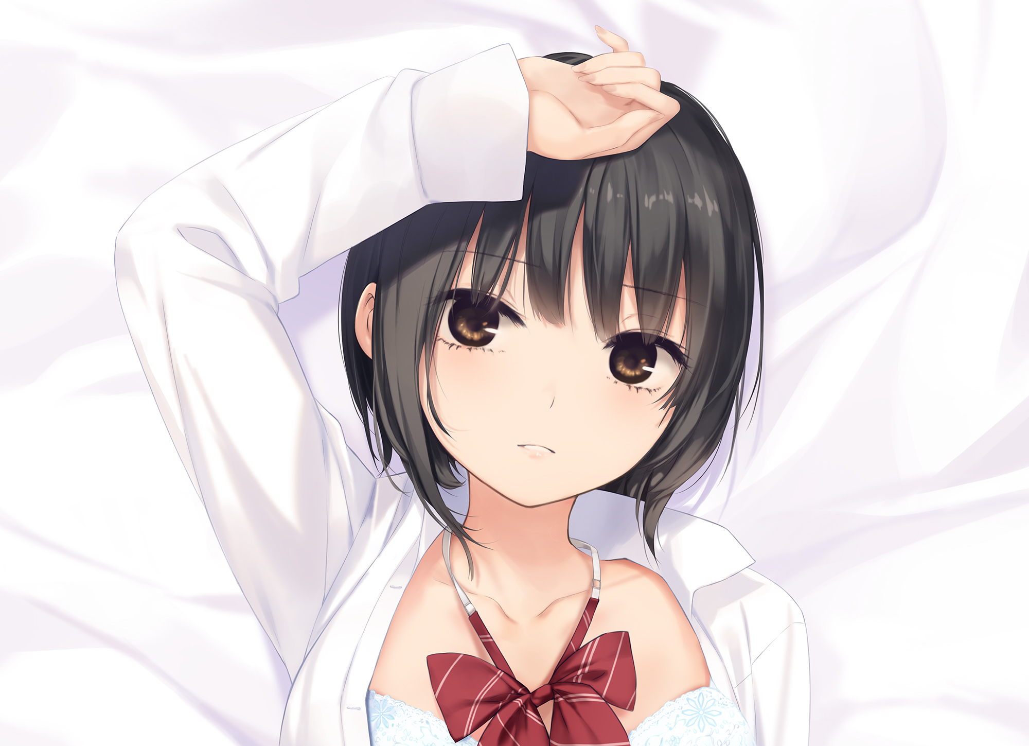 珈琲貴族イラスト E☆2オリジナル抱き枕カバー 黒髪ロング 体操服