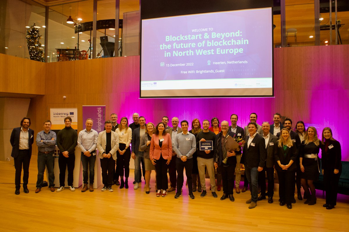 Blockstart (@blockstart_eu) on Twitter photo Thank you to all our wonderful speakers, panelists, and SMEs for making Blockstart & Beyond a success!
Last week <a href="/BL_SSC/">Brightlands Heerlen</a> hosted us in Heerlen to launch North West Europe’s #blockchain ecosystem. Want to get involved? Learn more 👇
blockstartproject.eu/blockchain-eco… Thank you to all our wonderful speakers, panelists, and SMEs for making Blockstart & Beyond a success!
Last week <a href="/BL_SSC/">Brightlands Heerlen</a> hosted us in Heerlen to launch North West Europe’s #blockchain ecosystem. Want to get involved? Learn more 👇
blockstartproject.eu/blockchain-eco…