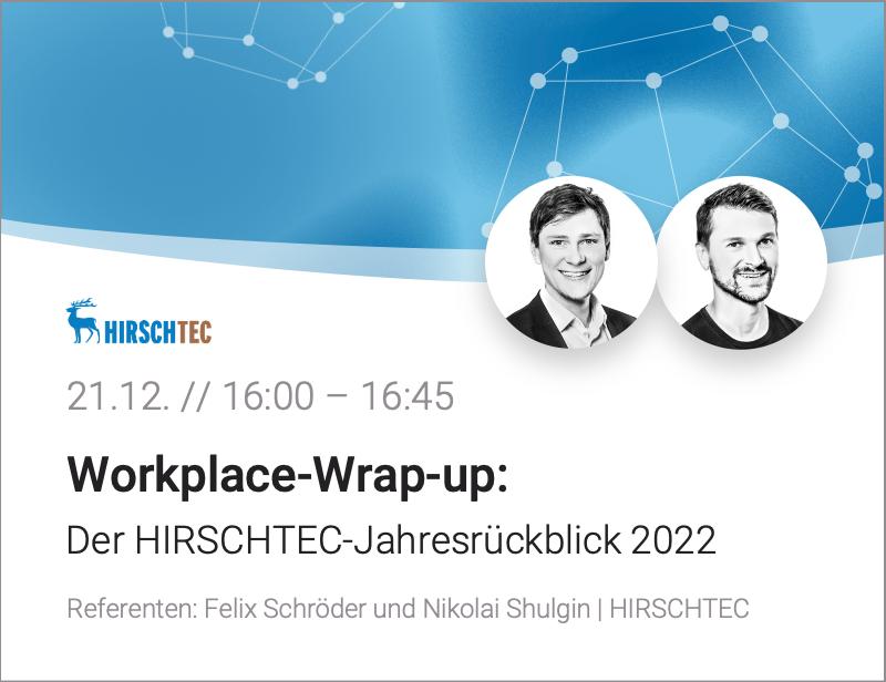 Was sind die Learnings und Top-Entwicklungen rund um den #digitalenArbeitsplatz, das #Intranet und die #MitarbeiterApp? Was bleibt oder kommt im kommenden Jahr neu hinzu? Erfahren Sie es im heutigen Webinar von 16:00 bis 16:45 Uhr. Zur Anmeldung: teams.microsoft.com/registration/V…