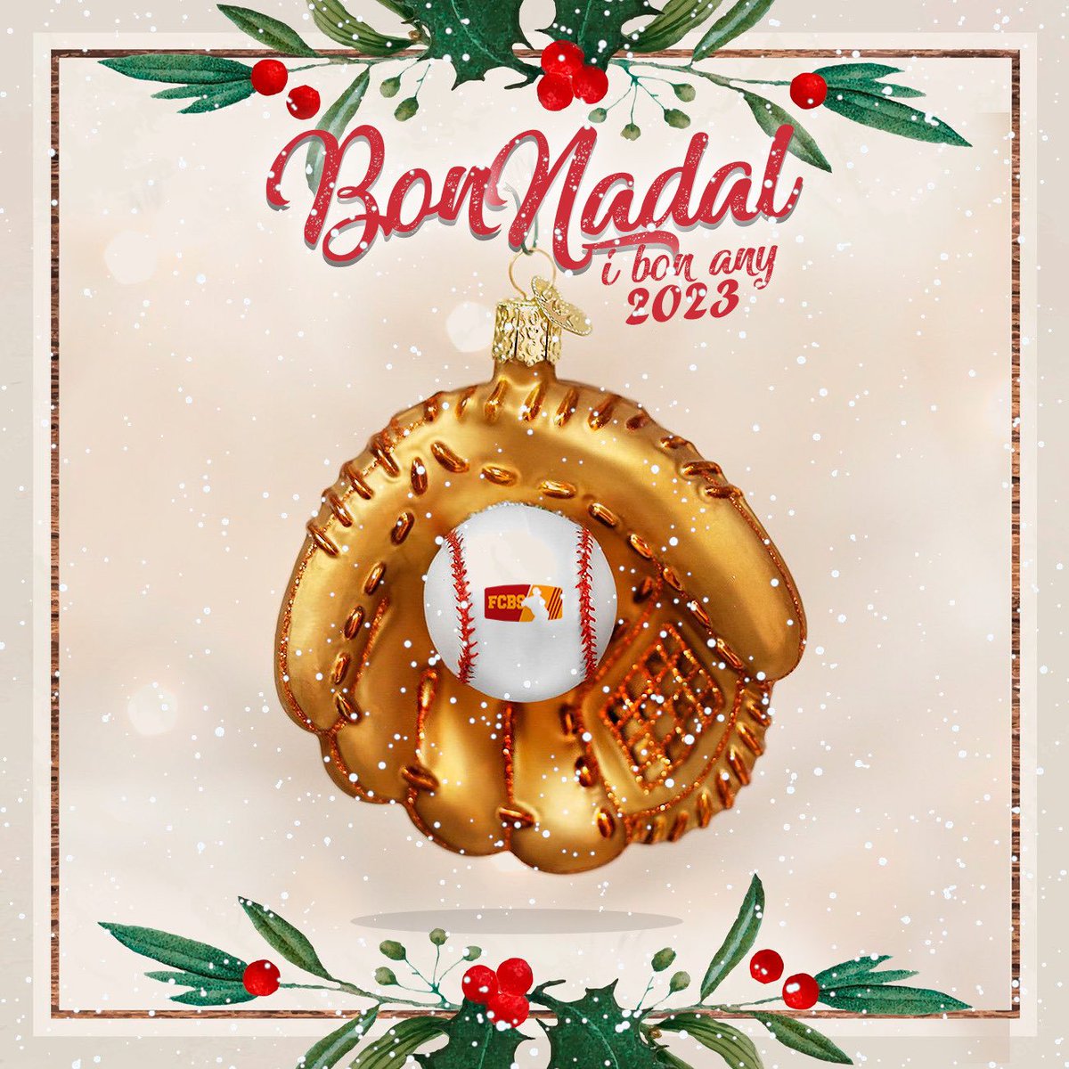 Bon nadal i bon any 2023! ⚾️🥎

Feliz navidad / Merry Christmas / Feliz Natal / Joyeux Nöel / Fröhliche Weihnachten