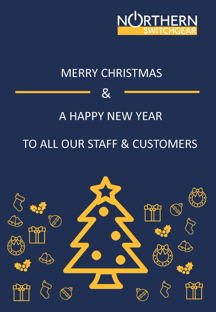 Northern Switchgear would like to wish all our staff, customers and suppliers a merry Christmas.

#electricalengineering #lvswitchgear #schneiderelectric