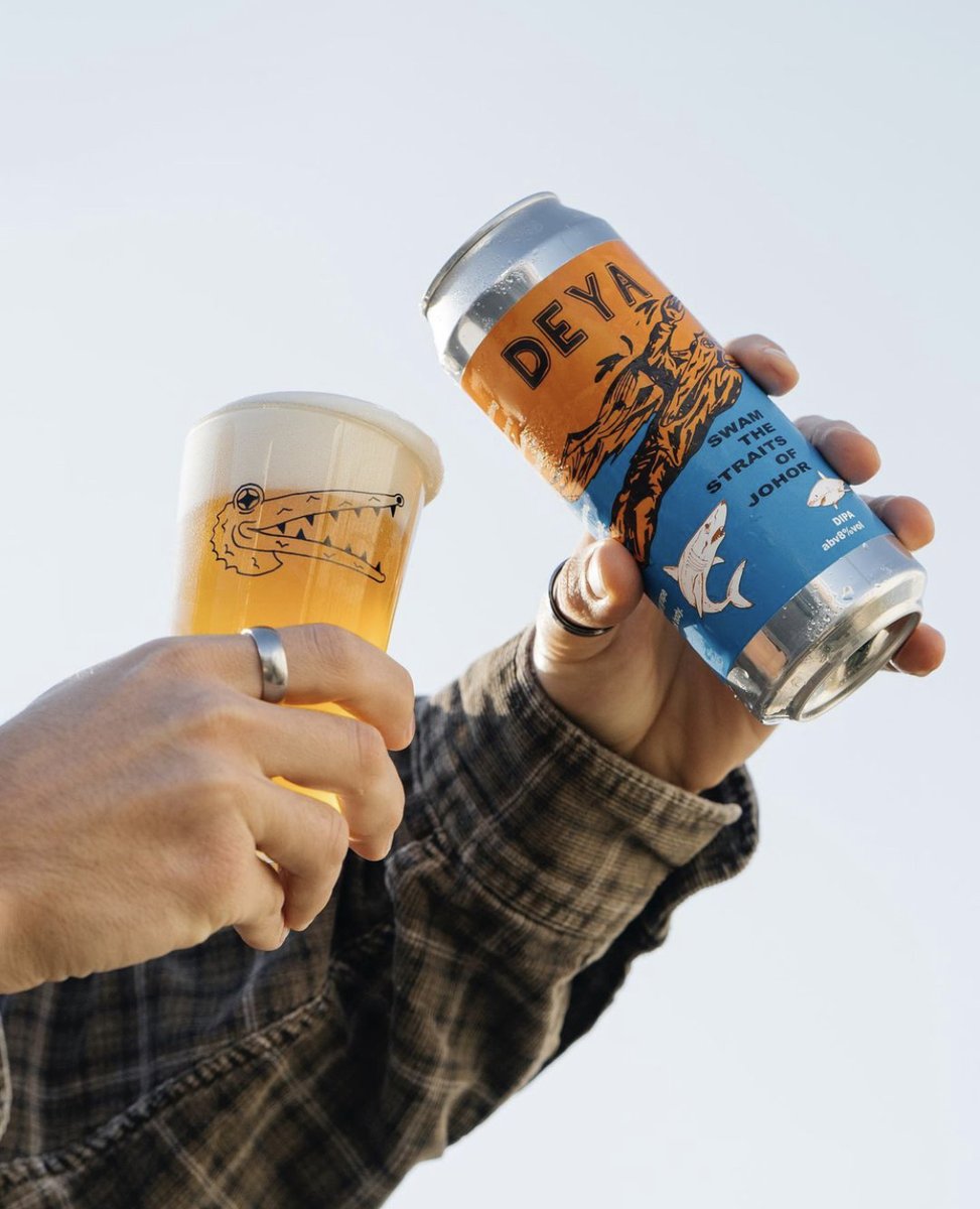 3 NEW FRESH drops from <a href="/deyabrewery/">DEYA</a> arrived today and ready to be shipped out 🛒

- Swam The Straits Of Johor / DIPA / 8.0%
- Better With... Or Without? / IPA / 6.0%
- Steady Rolling Man / Pale Ale / 5.2%

Lovely 😁😎🙌