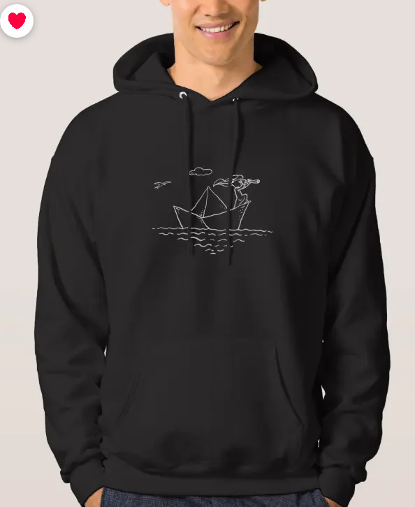 learnnewcom's tweet photo. looking horizon with telescope inside origami pape hoodie https://t.co/uiy4d7HIYC via @zazzle https://t.co/IdGI2AKCcH
