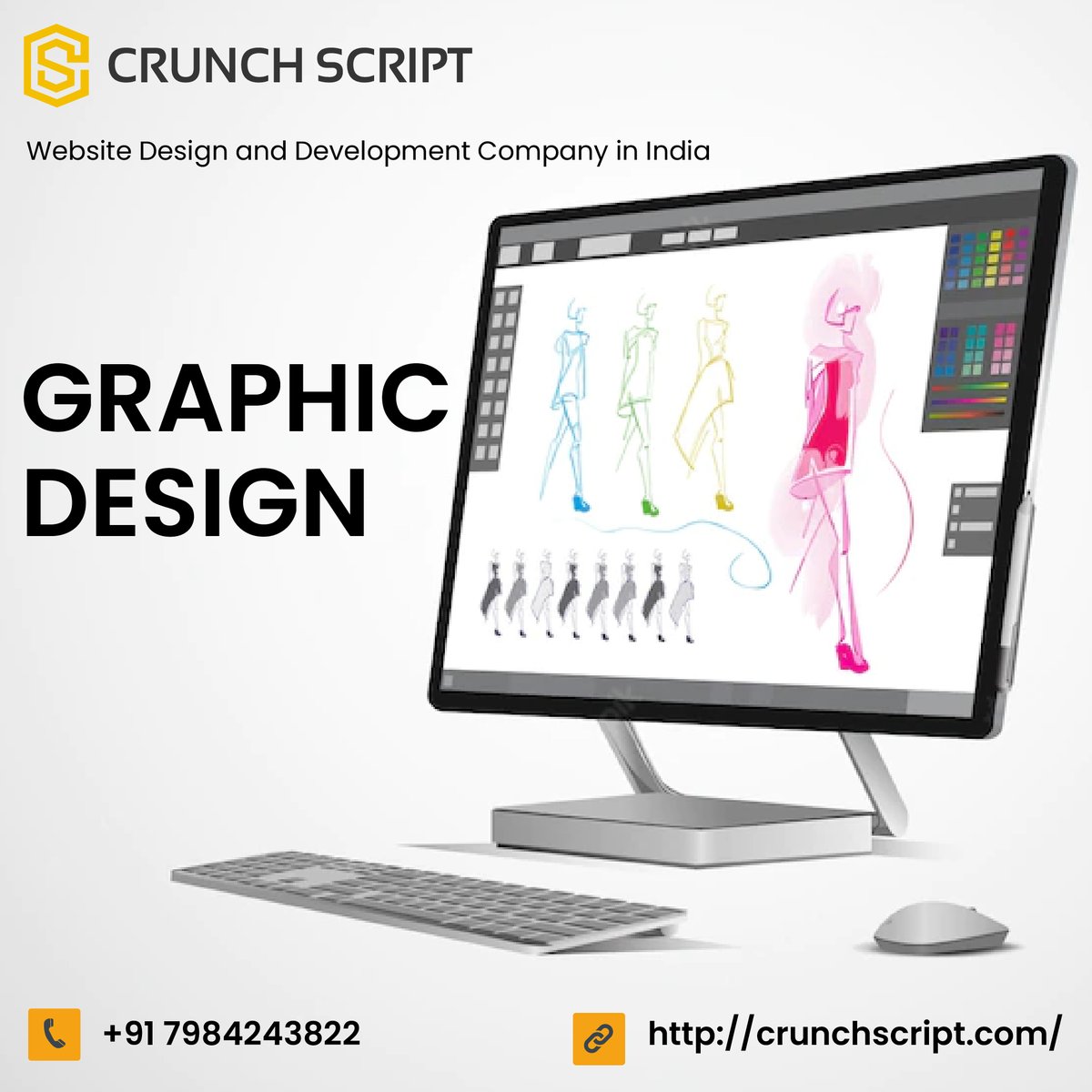 crunchscriptcom's tweet image. Graphic design can make your brand memorable, memorable and engaging.
#crunchscript #graphicdesign #graphicdesigner