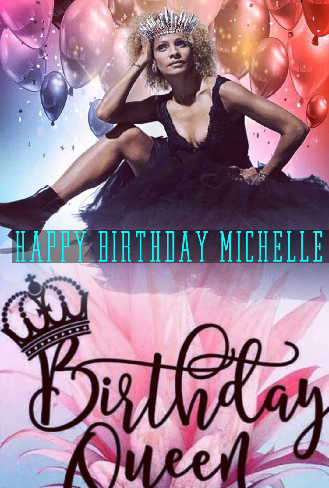 Happy birthday Michelle Hurd . 
