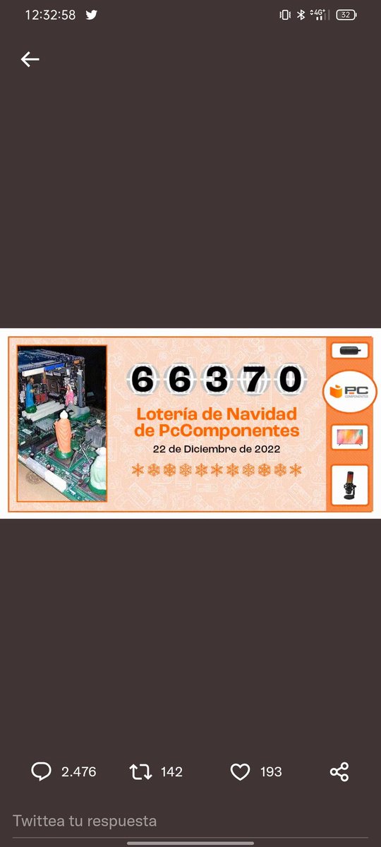 edufdz74's tweet photo. @pccomponentes #LaSuerteConPcComponentes A ver si hay suerte y toca https://t.co/3EIk1A9umk