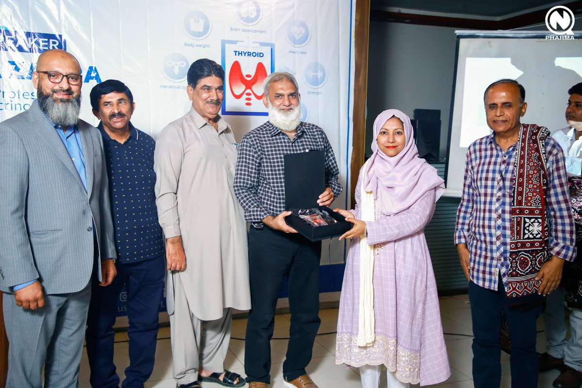 #NabiqasimIndustries collaborated with the Pakistan Endocrine Society to educate primary care units about thyroid disease prevention, as they need to be knowledgeable about #thyroidprevention because they r often the first point of contact for patients seeking medical care (1/2)