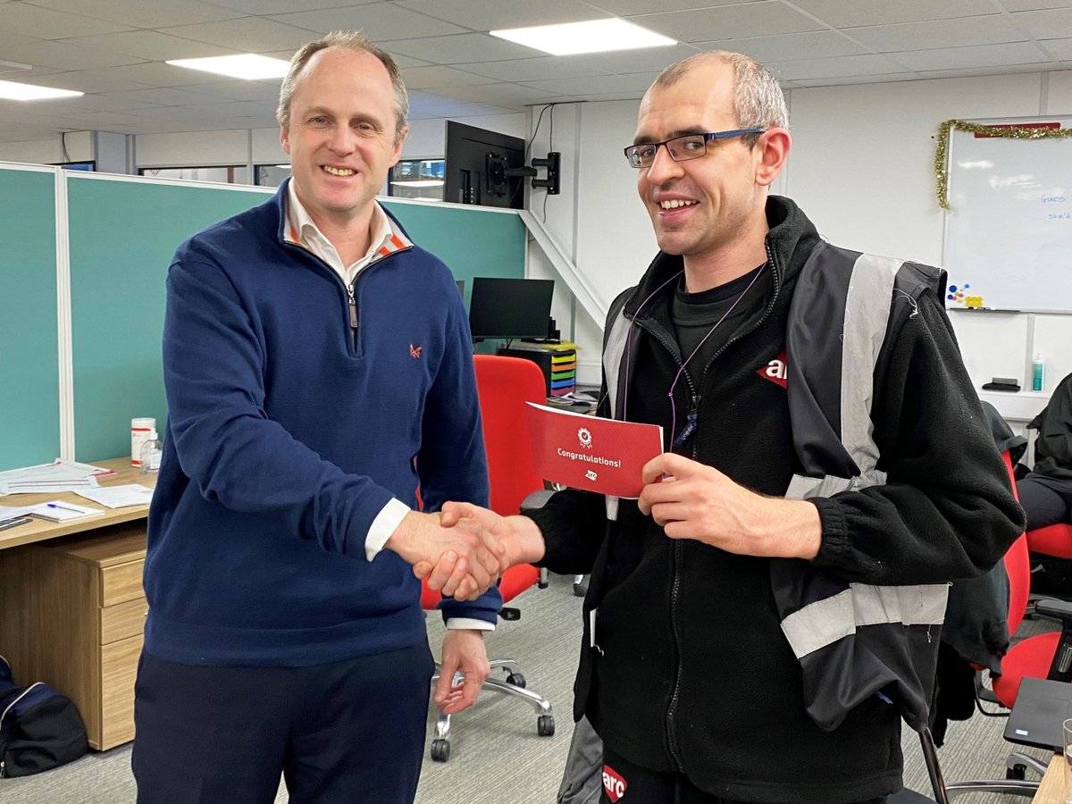 arc_building's tweet photo. Congratulations to Ashley Longthorn, for being awarded November Employee of the Month.

Ashley has been awarded for his dedication &amp; hard work, culminating in fantastic results in his IOSH qualification!

Thank you Ashley for your hard work, you are a great asset to our team 👏 https://t.co/HWYnGnzgl4
