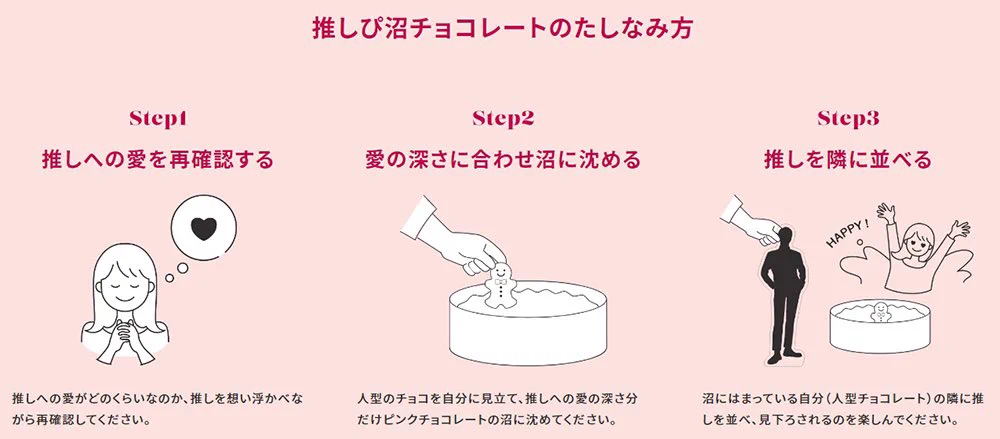 メリーチョコレートも応援！次のバレンタインデーは存分に推し活しよう！