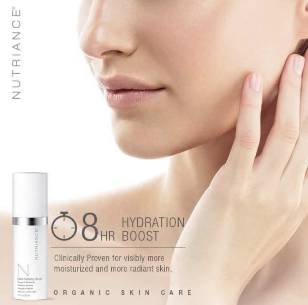 OnlineHealthZA's tweet photo. Nutriance Organic Ultra Hydrating Serum is a triple acting formula that nourishes, moisturises and plumps the skin giving it a youthful glow. ☑️Paraben Free 
☑️100% Vegan 
☑️No Animal Testing 
☑️Non-Comedogenic
Get yours https://t.co/OnhkYvxTnK #SouthAfrica #Neolife #OrganicSkin https://t.co/pIDTIvjgsX