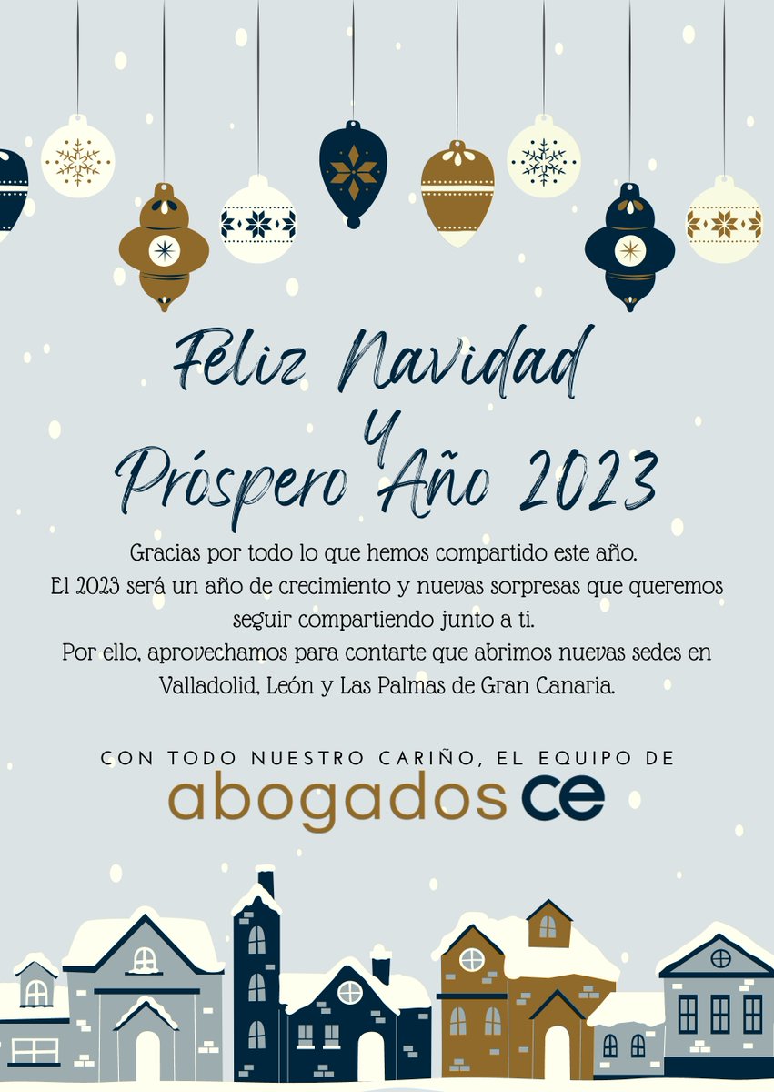 🎄Todo el equipo os queremos desear una Feliz Navidad y un excelente 2023, esperando que venga cargado de salud e ilusión.
¡¡Felices Fiestas!!