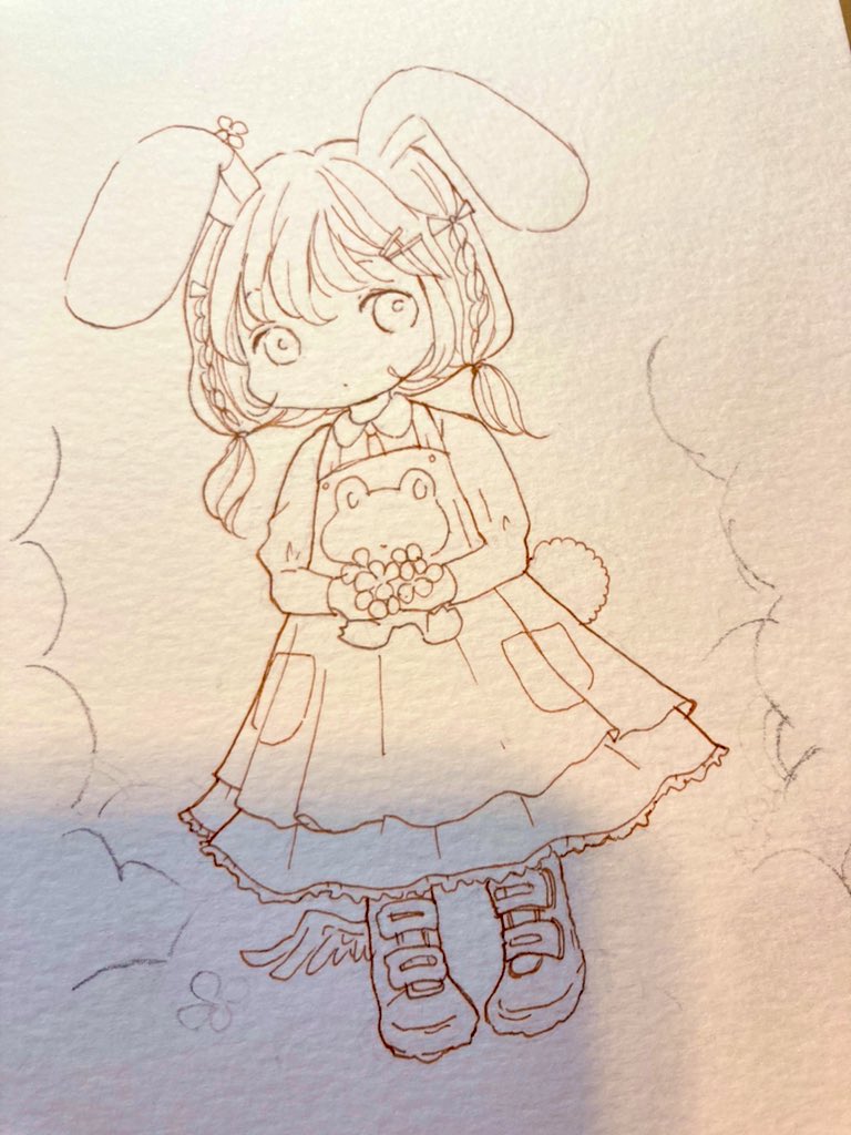 「可愛い子たち描いてます 」|チコリ@✨🐸羽根🪶としっぽ展のイラスト
