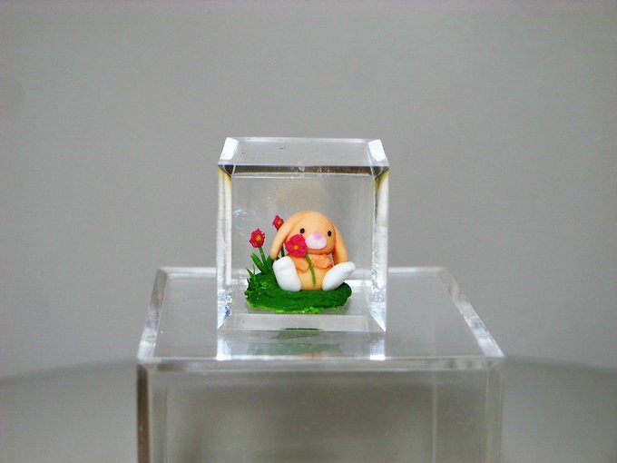 #作品を載せて自分の作品を知ってもらおう作品と言うとこういうのかね樹脂粘土は良いぞ 