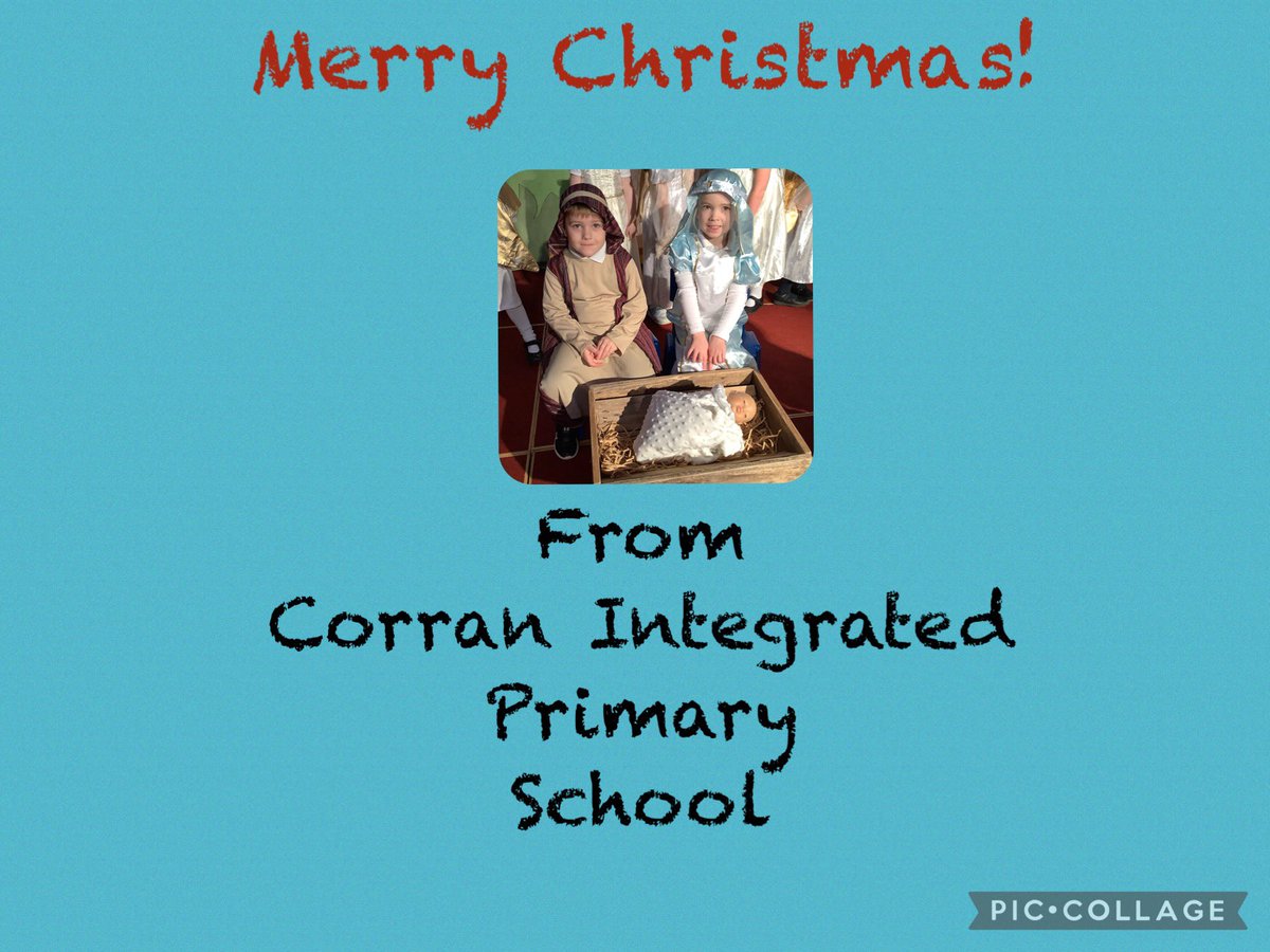 Merry Christmas to all our Corran families and friends. Have a lovely break and we’ll see you back in school again on Thursday 5th January!
#teamcorran