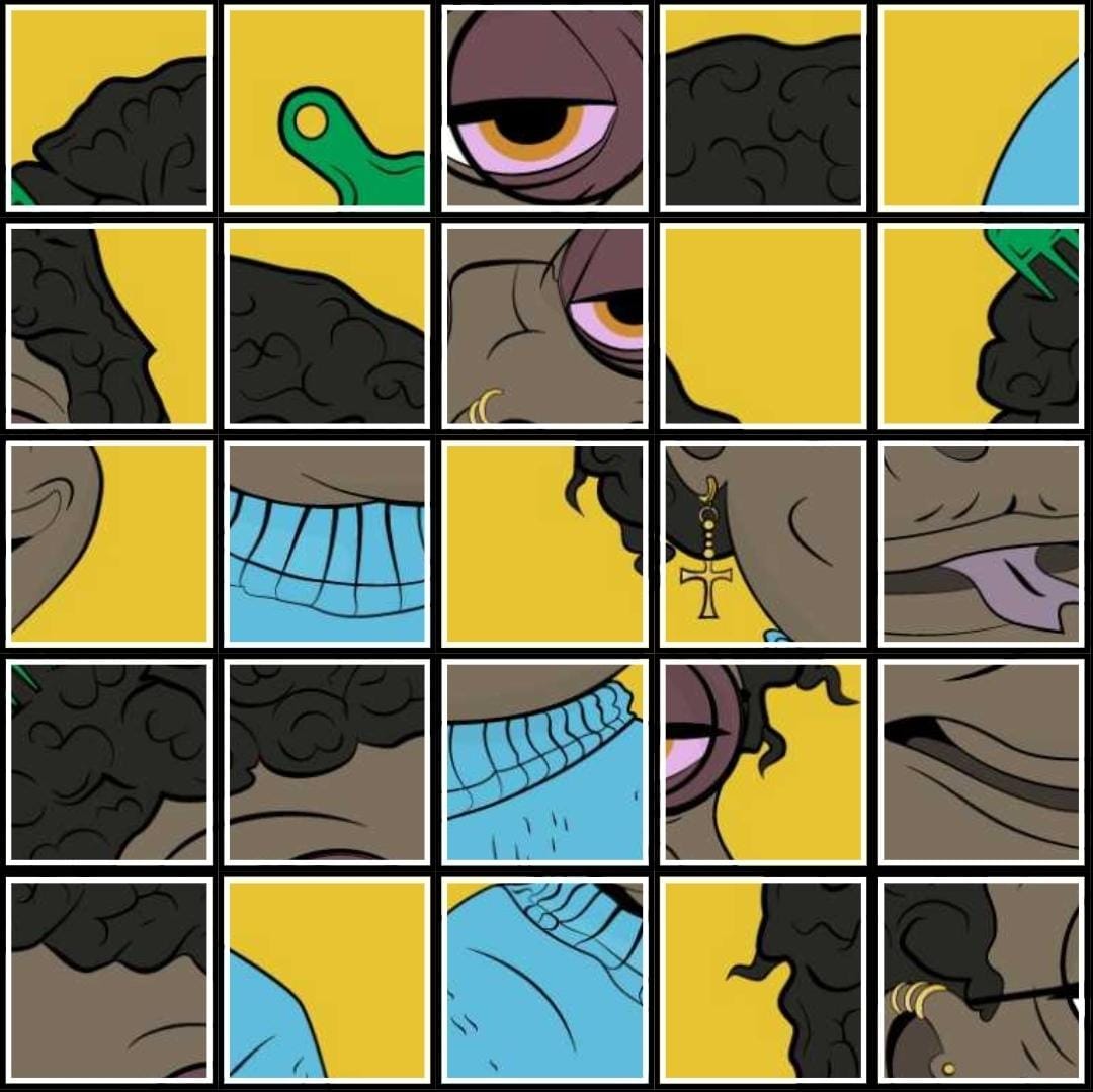 We have seen a few people asking “wen sneak peek”👀

So here it is.

Put the pieces of the puzzle together to view it😈

#NFTs #NFTcommunity #NFTdrop #Ethereum