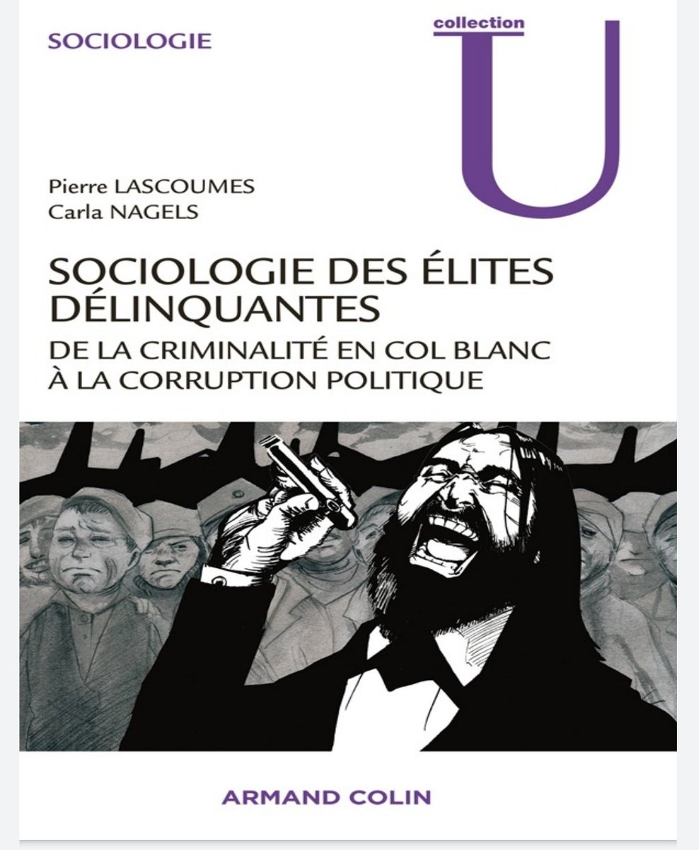 JustinNkumbarhi's tweet photo. Je vous recommande cet ouvrage : Sociologie des élites délinquantes de Lascoumes et Nagels. Vous pouvez m'envoyer vos adresses mails pour une copie en soft. C'est un livre très intéressant. https://t.co/uGNzlhEyXr