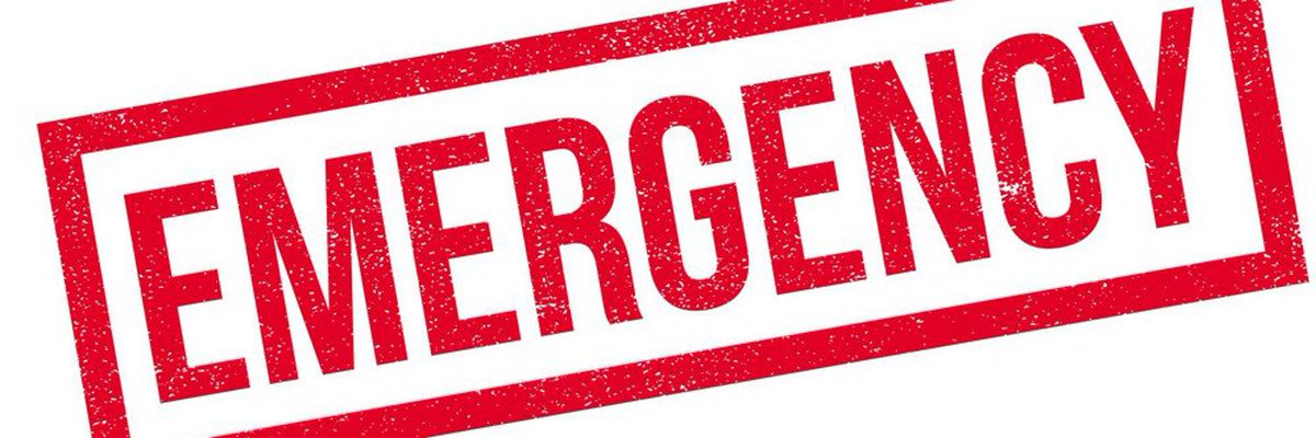 ⚠️We will be here today as normal for all EMERGENCIES. Please use the many alternative, non-emergency services, for everything else. Thank you.⚠️