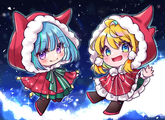 今年も!めりめりくりすまーーす!#はなTHEe愛鳥会 #インサぁーと #はなのすみれ描いたぴよ 