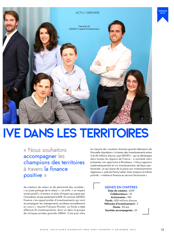 GENEO Capital Entrepreneur tweet media