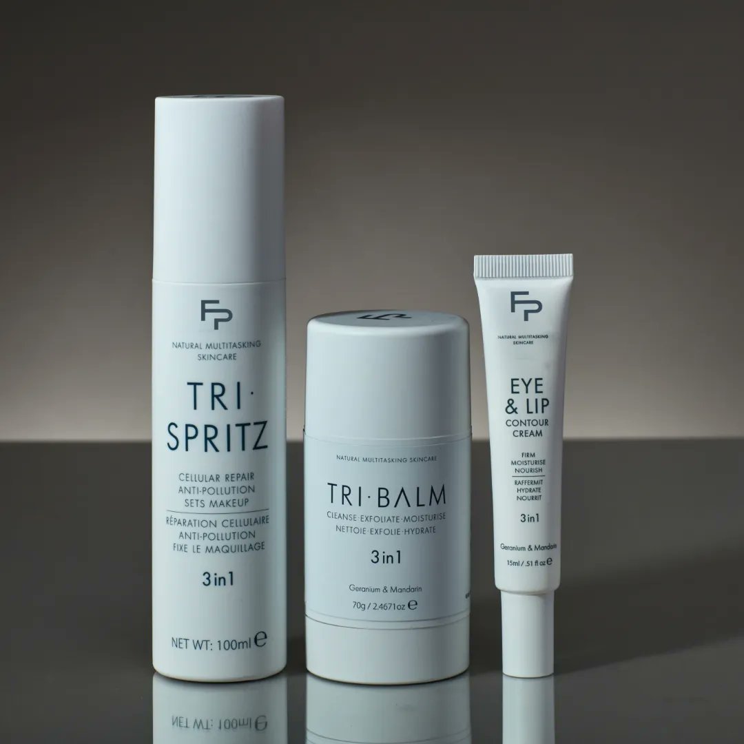 Simplify your skincare routine with our Daily Essential Set. Designed to help you achieve better skin in fewer steps, easy to understand, simple to use, and highly effective. #NaturalSkincare #fpskincare #wellness #glowup #selflove