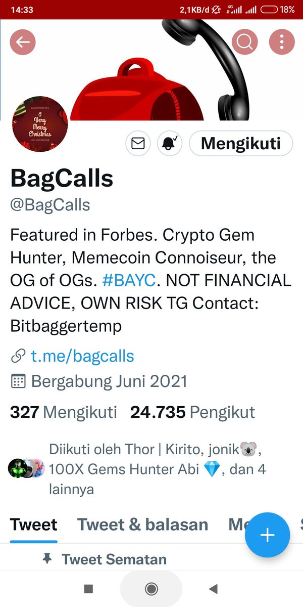 T2BigWin's tweet photo. @jihanicorn @Fonspromo @BagCalls @Marsleaders @Crypto435 Done https://t.co/DOmif1qbWo