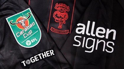 Allen_Signs's tweet photo. Proud of @LincolnCity_FC 

Last night they went toe-to-toe with a full strength Premier League side.

We are proud to support the club, in case you missed it we extended this support to sponsor the sleeve during the game yesterday.

#ImpsAsOne #Partnerships #TeamAllenSigns https://t.co/Qs9FQnu1cK