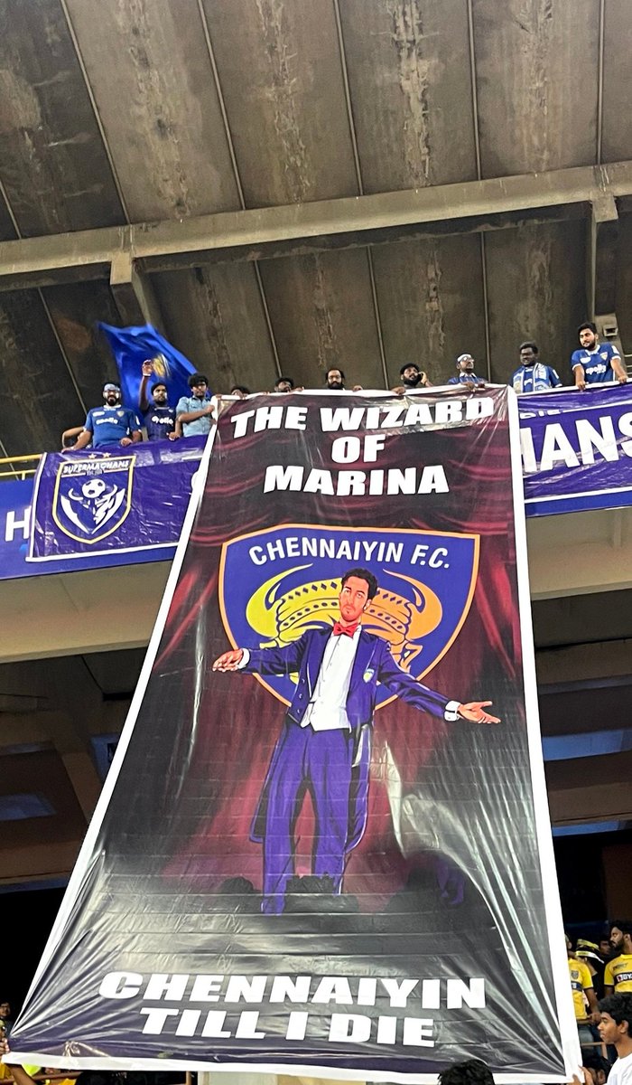 The Wizard of Marina <a href="/elkhayati10/">abdenasser el khayati</a> 🪄

#Supermachans #AllInForChennaiyin