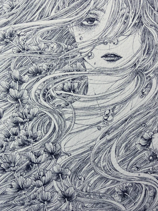 できたできた

#ペン画 #丸ペン #絵 #art #illustration #drawing #penandink #mappingpen 
