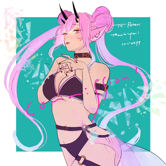 𝗧𝗛𝗔𝗡𝗞 𝗬𝗢𝗨 ᵎᵎᵎ#Skeb  #Commission 