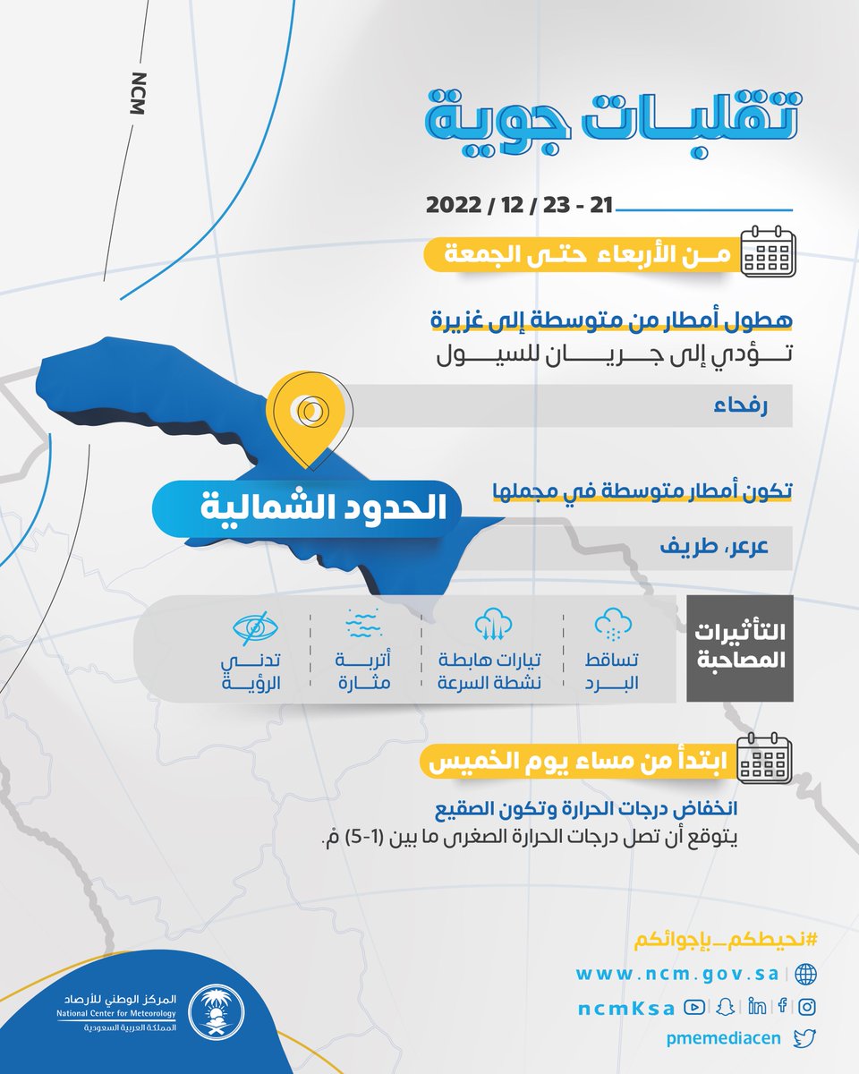 المركز الوطني للأرصاد (NCM) tweet media