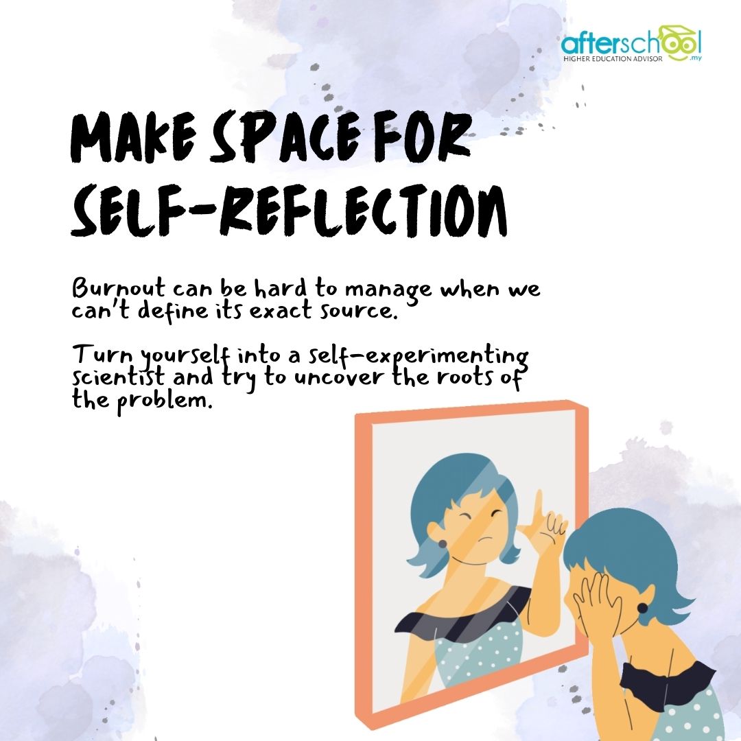 afterschool_my's tweet photo. Creative burnout does not mean you don’t care about your work; it doesn’t mean you are lazy; it doesn’t mean you are not talented.
There are many reasons for it & here are some ways you can deal with it!
#afterschoolmy #creatives #creativefield #creativeburnout https://t.co/oeaLFcphkI