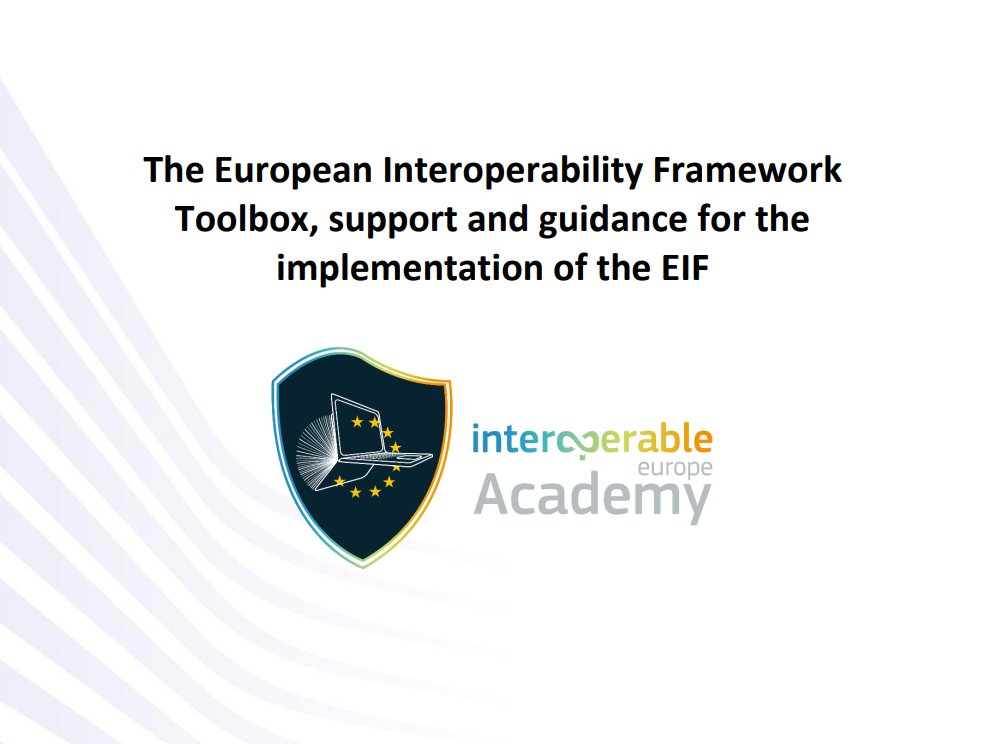 Joinup_eu's tweet photo. ๐The #EIF Toolbox #eLeanring course created by the @InteroperableEU Academy is available to download!
๐ฏIt can be included in other eLearning platforms or accessed by anyone who might be interested.
๐https://t.co/hiT5q6xSfh https://t.co/PB7fXMA830