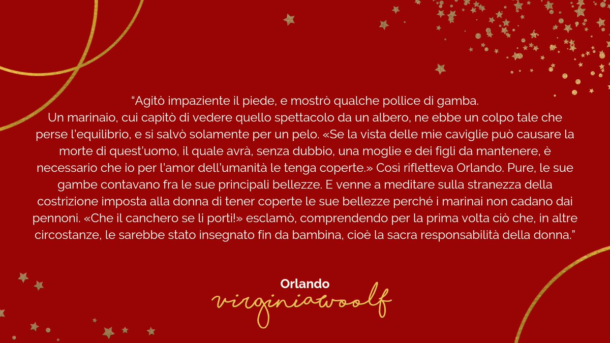 aboutwoolf's tweet image. #calendariodellavvento
#VirginiaWoolf