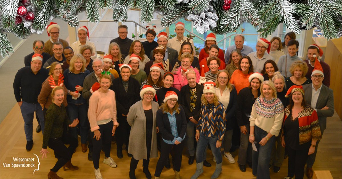 Team Wissenraet Van Spaendonck wenst iedereen hele fijne feestdagen toe! #WvS #feestdagen #kerst
