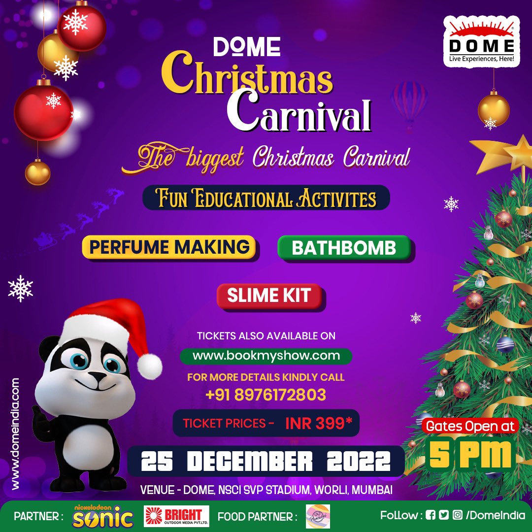 DOME on Twitter "Celebrate the joys of Christmas and engage in some