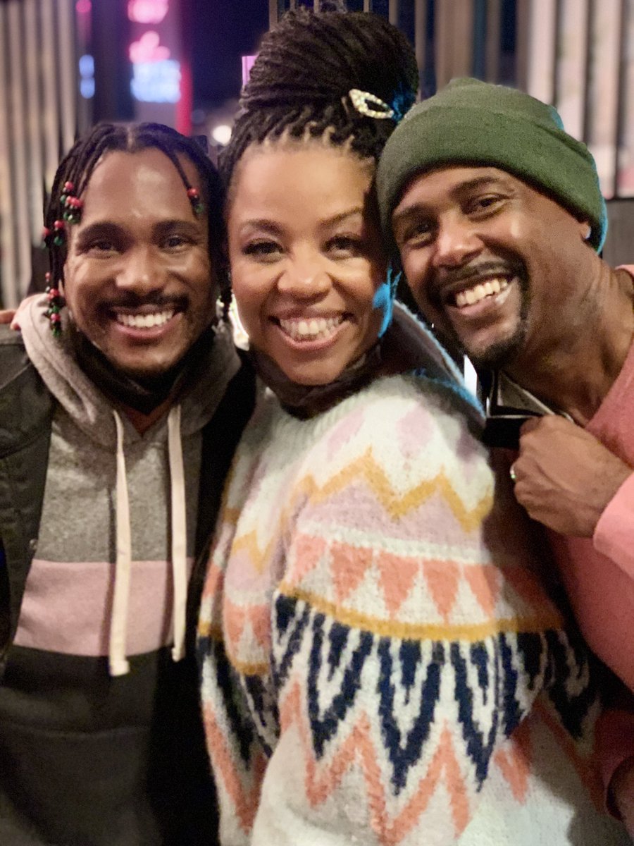 ✨My friends are MAGIC!✨ If you don’t have your ticket for “Holidaze Harmony”, you’re missing the magic! Kamilah and Terron, I LOVE y’all, forever! #HolidazeHarmony #BlackDonnyandBlackMarie #HappyHolidays #KamilahMarshall #TerronBrooks #EricBAnthony #LOVE