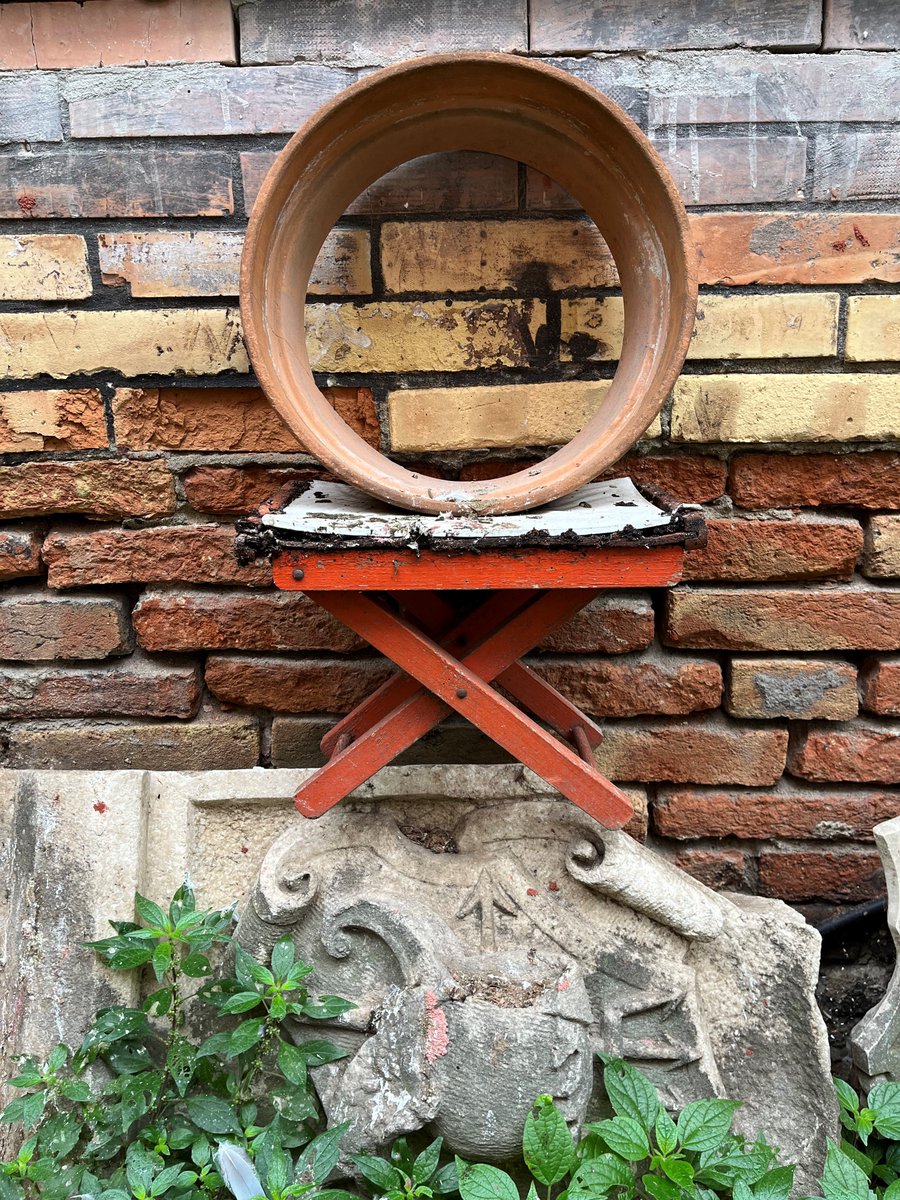 Oxavocats's tweet photo. Un #OXdujour (le dernier de l’année ?) caché dans un jardin vénitien au milieu d’œuvres exposées à l’occasion de la #Biennale2022.
#OXestpartout https://t.co/2IW2YpPI8S