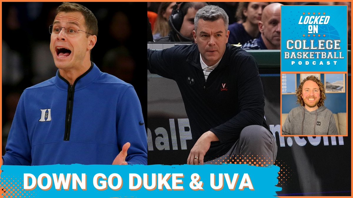 LockedOnCBB's tweet photo. On today's show:
🏀 Duke / Virginia lose on the road
🏀 UConn does it again
🏀 What's up with Kentucky?
🏀 #QuickHitters
Links to watch/listen:
🎧: https://t.co/90AxXKM3v4
📺: https://t.co/qEEsSob6wA
#LockedOn https://t.co/dhNxd04jfj