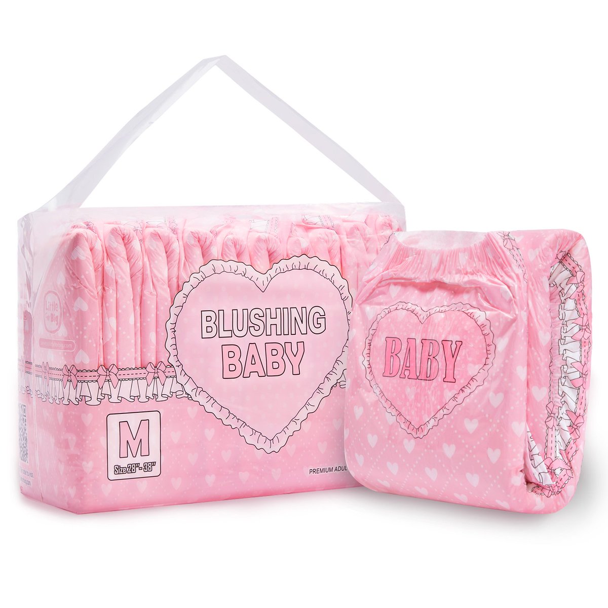 littleforbigjp's tweet photo. 🎀「新商品発売」🎀
大人用おむつ ハート柄【照れくさいベビー】ピンク １０枚入

※送料無料‼️
公式サイト:https://t.co/1OJqjP4jTL
Amazon:https://t.co/TeQyl3W9WM

#littleforbig 　#照れくさいベビー　#オリジナル 　#おむつ 　#ABDLオムツ      #男子おむつ    #お姫様おむつ   #おむつプレイ https://t.co/7YFoAMtJLa