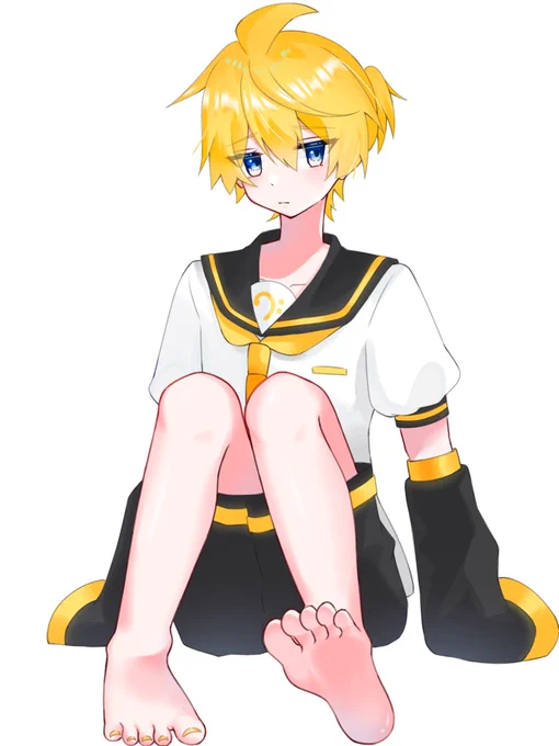 ピアプクロウですホー!今日もピアプロに投稿された作品を紹介していくホー☆らむねこさんのレンくん!ちょっとショボン('・ω・`)とした表情も可愛いホー!【】 #piapro #鏡音レン 